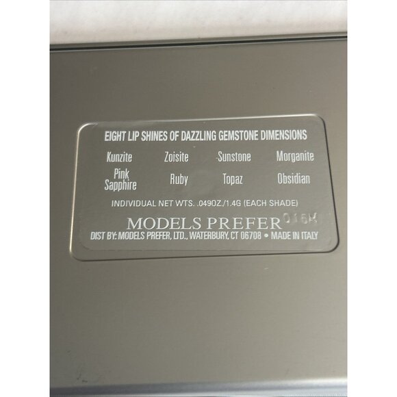 Models prefer eight lip shines of dazzling dimensions palette Kunzite zoisite #2 - Picture 13 of 13